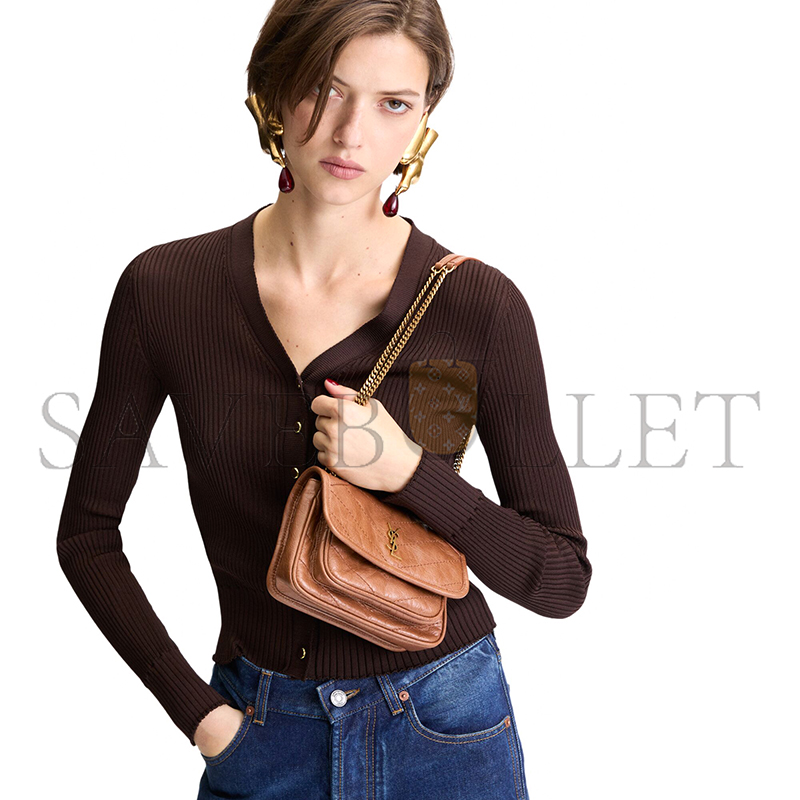 Y51 NIKI MINI IN VINTAGE LEATHER 8460871YG072522 (18*12.5*5cm)
